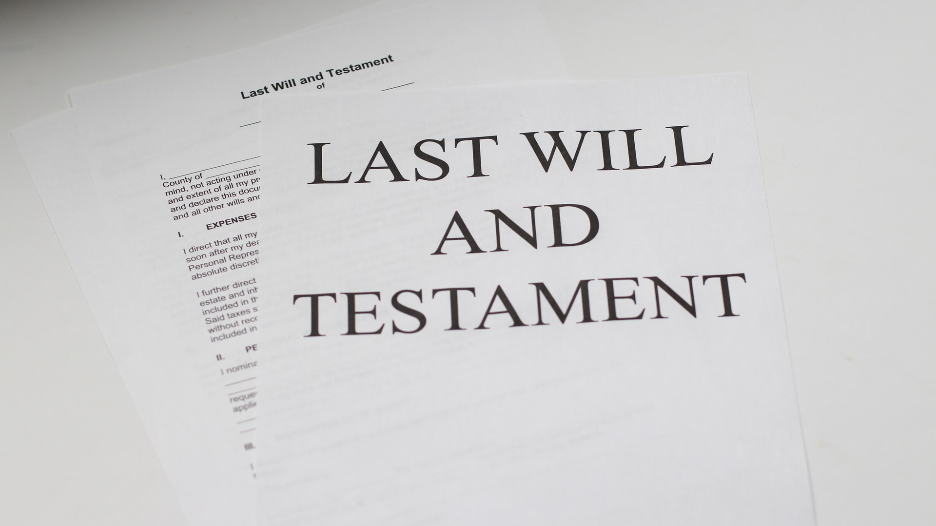 Benefits of Making a Last Will and Testament